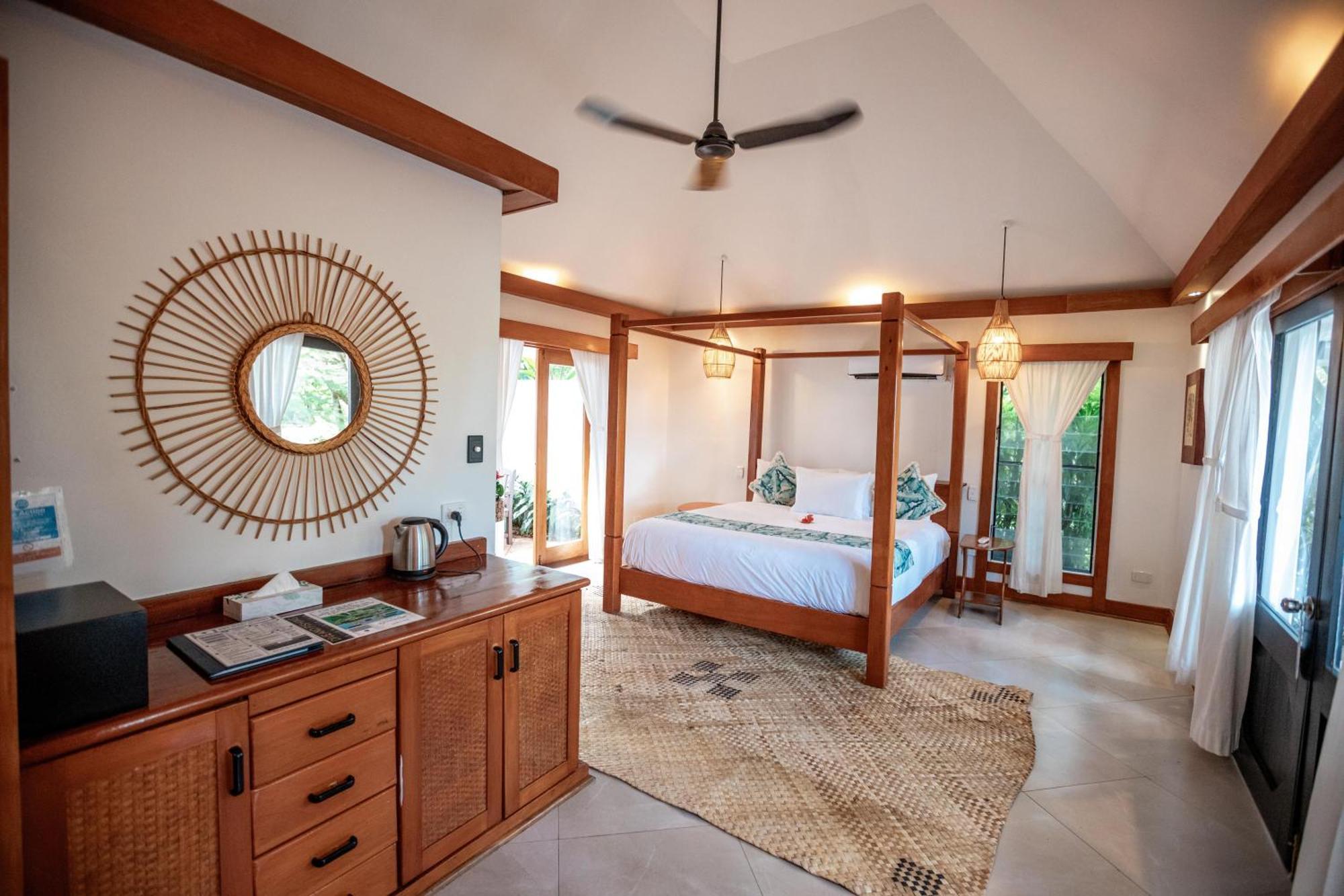 Bangalô de 1 Quarto com Vista do Jardim